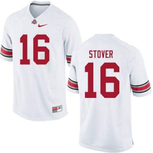 NCAA Ohio State Buckeyes Men's #16 Cade Stover White Nike Football College Jersey ZBT7145WD